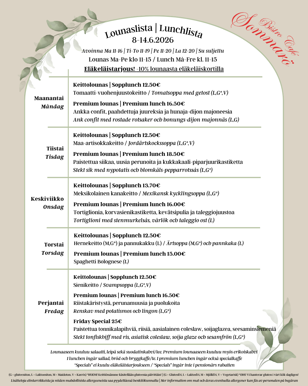 Insta Lunchlista v.24 -26